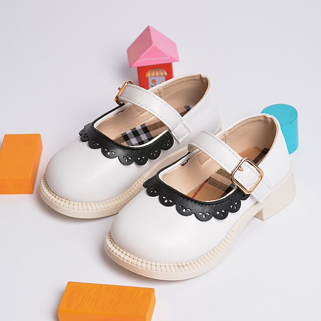 Shoes & Bags Kids Shoes | Girls Flats Lolita Flower Girl Shoes Formal Shoes Princess Shoes PU Non-slipping Little Kids(4-7ys) Th