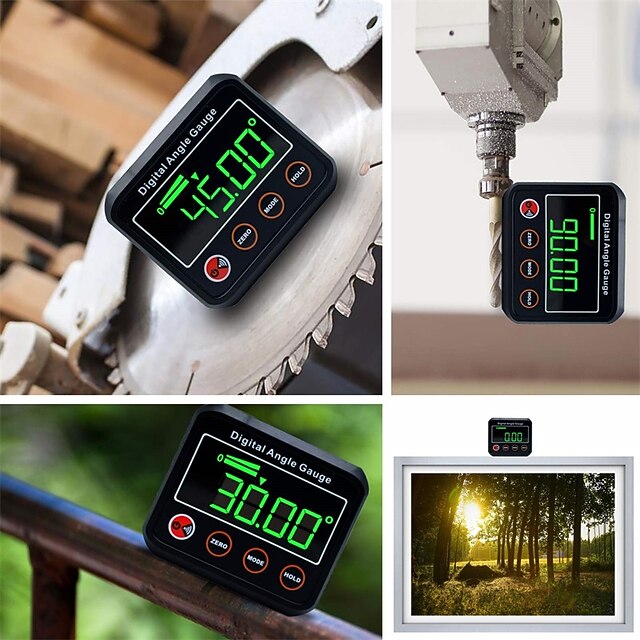 Digital Angle Finder Angle Gauge Level Box Level Protractor