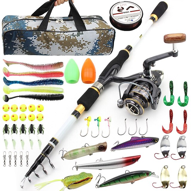 telescopic sea fishing set