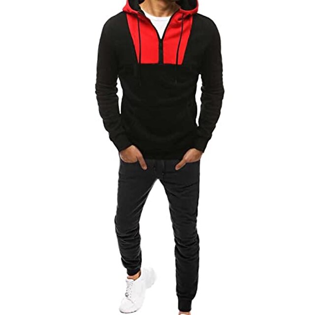 mens running moletom com capuzs