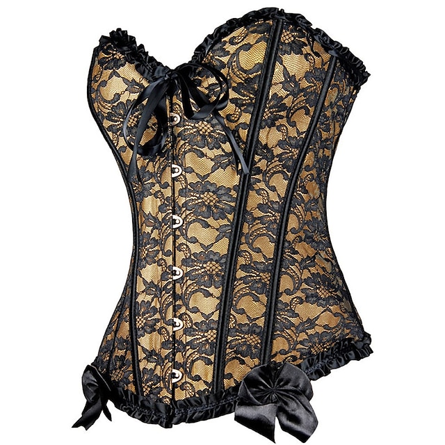 Women's Plus Size Corsets Halloween Country Bavarian Overbust Corset ...