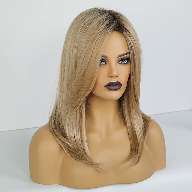 Blonde Wigs for Women Haircube Long Straight Blonde Wigs for Women ...