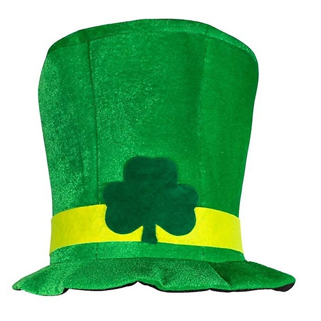 Toys & Hobbies Cosplay & Costumes | Shamrock Irish Masquerade Irish Clover Hat St. Patricks Day 2022 Adults Mens Cosplay Casual 