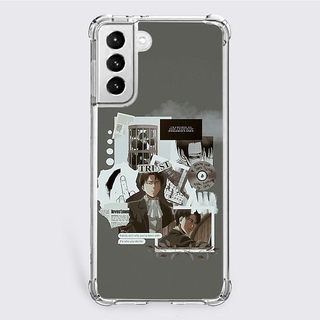 Phones & Accessories Phone Cases & Covers | Attack on Titan Cartoon Characters Phone Case For S22 S21 S20 Plus Ultra FE S10 S9 S