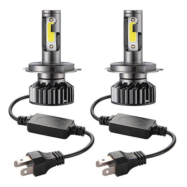  2pcs Carro LED Lâmpada de Farol 9003 H4 HB2 Lâmpadas 10000 lm 72 W 6000 k Instalação automática Melhor qualidade Para Universal Todos os Anos