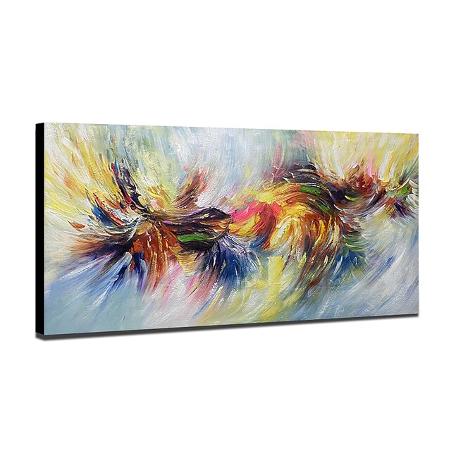 Home & Garden Wall Art | Mintura Handmade Oil Painting On Canvas Wall Art Decoration Modern Abstract Colorful Pictures For Home 