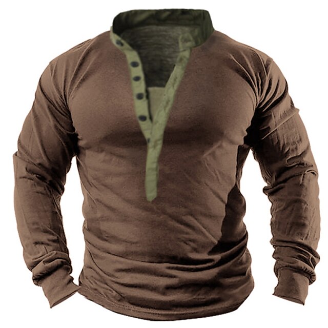 retro henley shirt