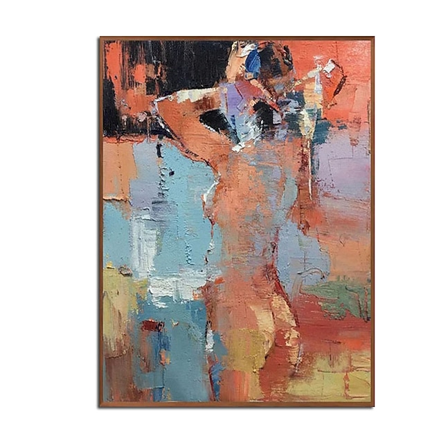  Oil Painting Handmade Hand Painted Wall Art Modern Abstract Nude Woman Home Decoration Decor Rolled Canvas No Frame Unstretched
