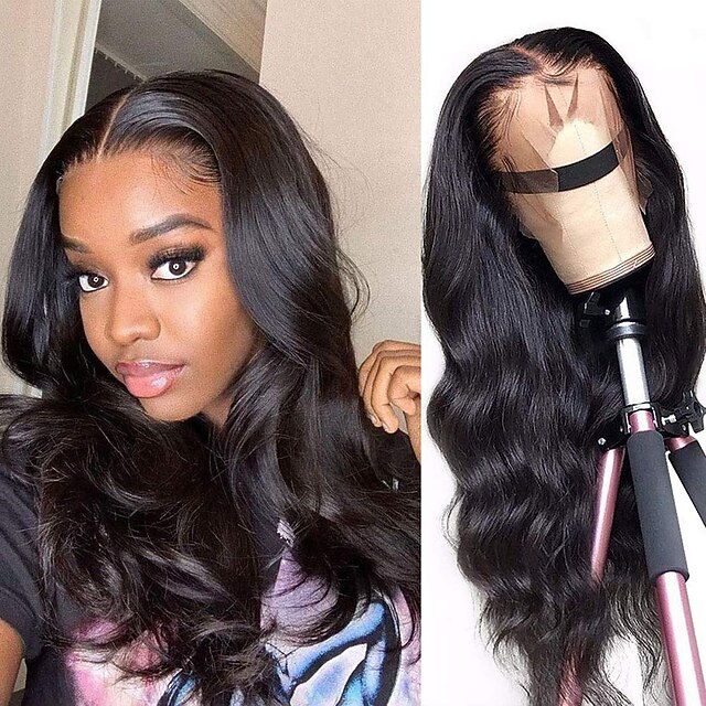 

Lace Front Wigs Human Hair for Black Women 150% Density 9A Brazilian 13x4 Body Wave Human Hair Lace Front Wigs Pre Plucked with Baby Hair Natural Hairline Wigs