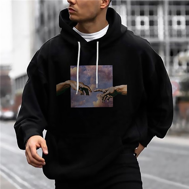 baggy designer moletom com capuzs