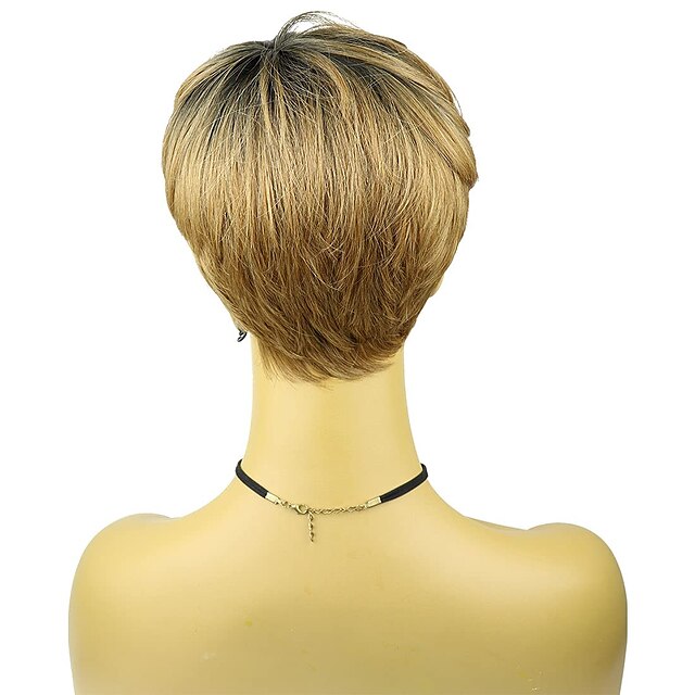 Beauty & Hair Wigs & Hair Pieces | Blonde Wigs for Women Rofa Short Pixie Cut Wig for Black Women Synthetic Hair Short Cut Wigs 