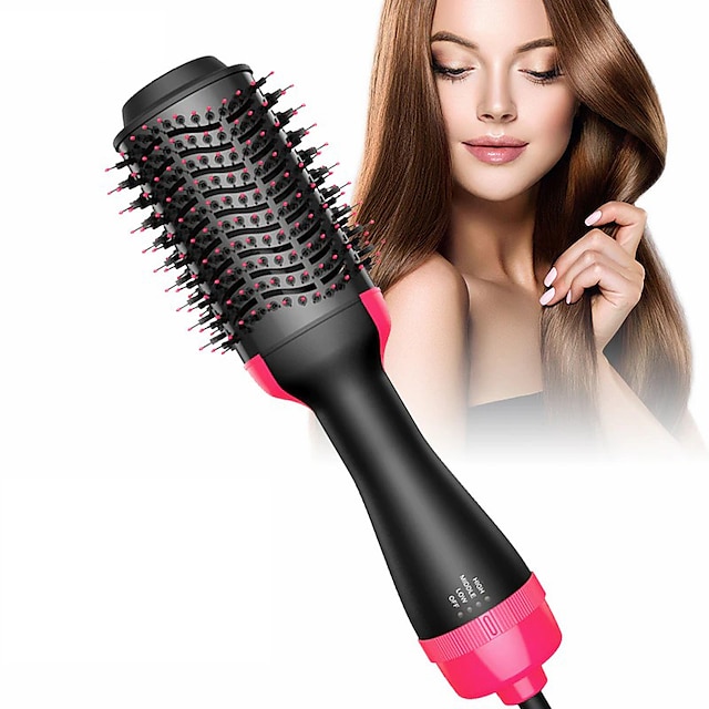  Hair Dryer Brush Blow Dryer Hair Styler Hot Air Comb One Step Hair Dryer and Volumizer 3 in 1 Blower Brush Hairdryer Hairbrush