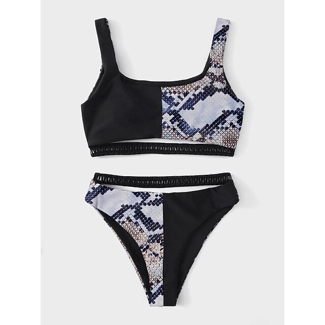 Women's Swimwear Bikini 2 Piece Normal 