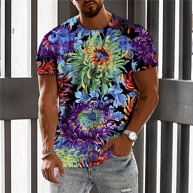 Men's Unisex T shirt Tee 3D Print 