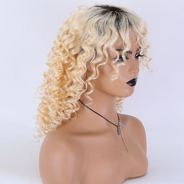 Beauty & Hair Wigs & Hair Pieces | Premier Human Hair 13x4 Lace Front Wig With Bangs Style Pre Plucked Wigs Brazilian Hair Curly