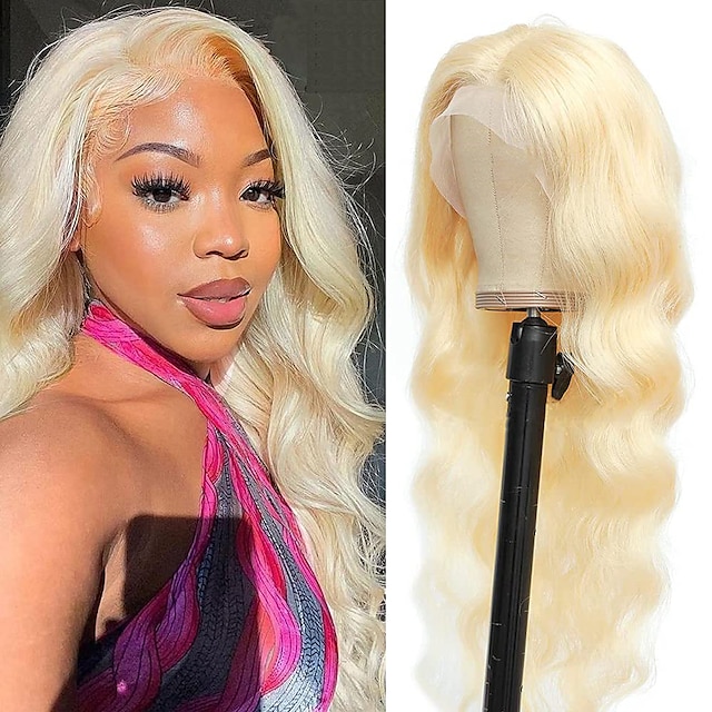 Beauty & Hair Wigs & Hair Pieces | Blonde Lace Front Wigs Human Hair 13x4 Body Wave 613 Lace Front Wig Human Hair 613 Frontal Wi