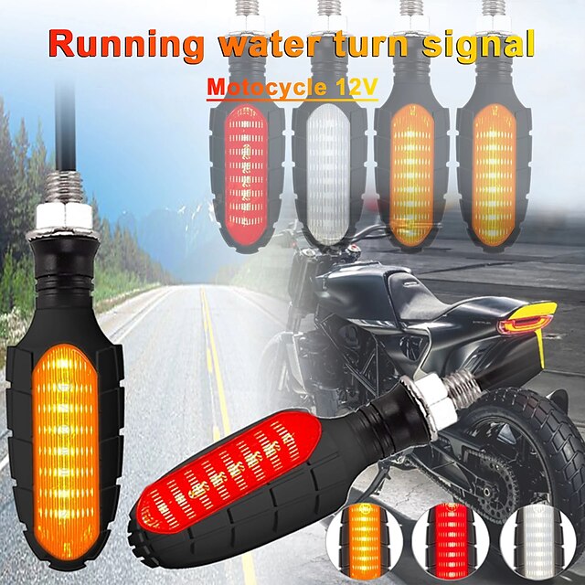 Consumer Electronics Automotive | 2pcs OTOLAMPARA Motorcycle LED Turn Signal Lights Light Bulbs SMD LED For Motorcycles All Mode