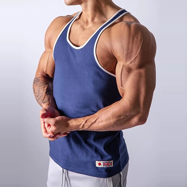 Shirt Performance Quick-Dry Muscle Sleeveless Shirt Tank Top for Men