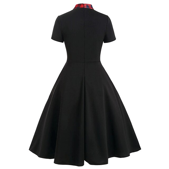 Retro Vintage 1950s Cocktail Dress Vintage Dress Dress Flare Dress Christmas Party Dress Womens 