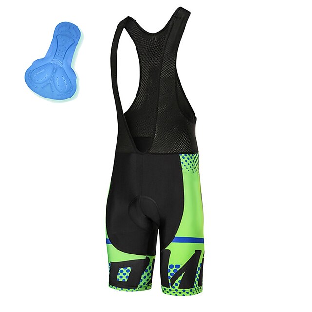 21Grams® Hombre culotte de ciclismo Bicicleta Petos de deporte / Culotte  con tirantes Ciclismo de Montaña Ciclismo de Pista Deportes A Lunares Rayas  Verde Negro Rojo Almohadilla 3D Transpirable 9003324 2022 – $19.59