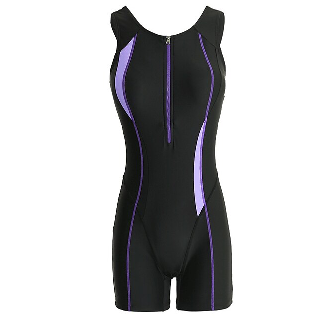 Sports & Outdoors Surfing, Diving & Snorkeling | Womens One Piece Swimsuit Front Zip Bodysuit Bathing Suit Swimming Surfing Beac