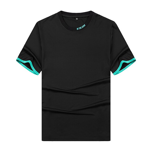 Sports & Outdoors Running, Jogging & Walking | Mens Running Shirt Tee Tshirt Top Athletic Summer Breathable Moisture Wicking Sof