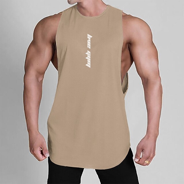 Sports & Outdoors Running, Jogging & Walking | Mens Sleeveless Running Tank Top Tee Tshirt Top Athletic Breathable Quick Dry Moi