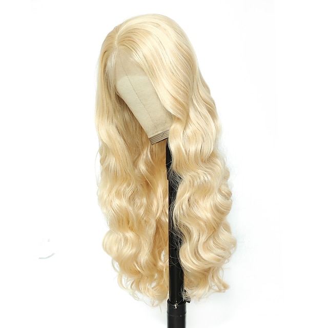 Beauty & Hair Wigs & Hair Pieces | Synthetic Lace Wig Body Wave Style 12-26 inch Blonde Middle Part 13*2.5 lace front Wig All Wi