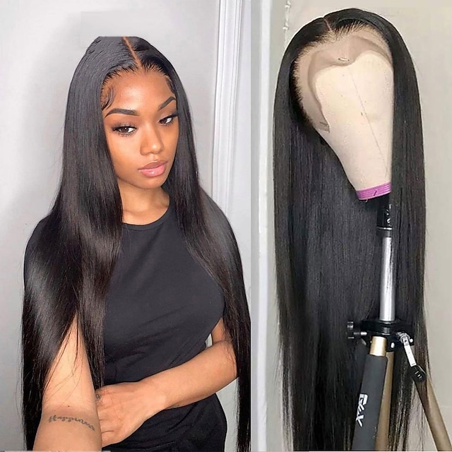 lace front wigs human hair bleached knots