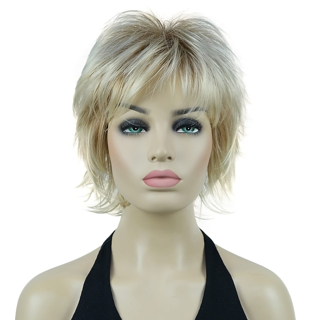 Karen Wig Short Layer Long Hair Fully Synthetic Wig 12TT26 Brown ...