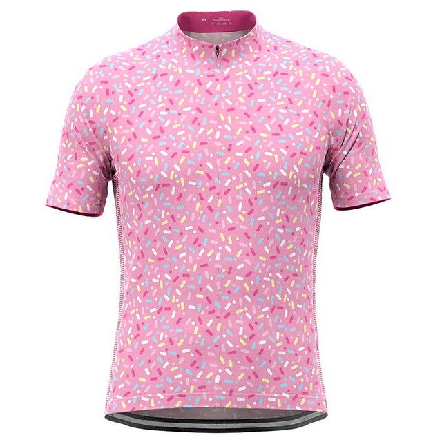 Sports & Outdoors Cycling | 21Grams Mens Short Sleeve Cycling Jersey Bike Top with 3 Rear Pockets Mountain Bike MTB Road Bike Cy