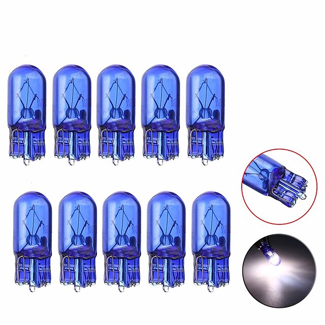 Consumer Electronics Automotive | 10pcs car T10 LED w5w 3014 18SMD Amber yellow for Turn Side License Plate Interior Map Dome Si