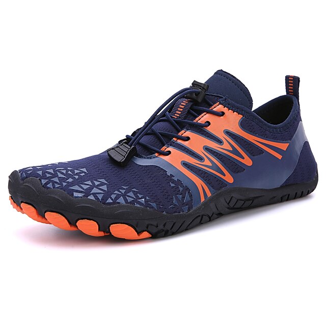  Men's Women's Hiking Shoes Water Shoes Shock Absorption Breathable Quick Dry Lightweight Climbing Camping / Hiking / Caving Round Toe Tulle Summer Spring Black Sky Blue Dark Blue
