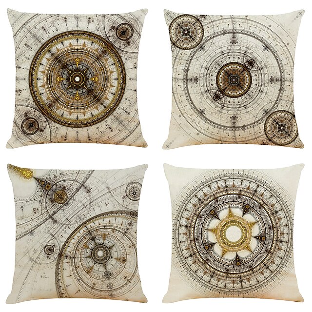 Home & Garden Home Decor | Bohemian Double Side Cushion Cover 4PC Soft Decorative Square Throw Pillow Cover Cushion Case Pillowc