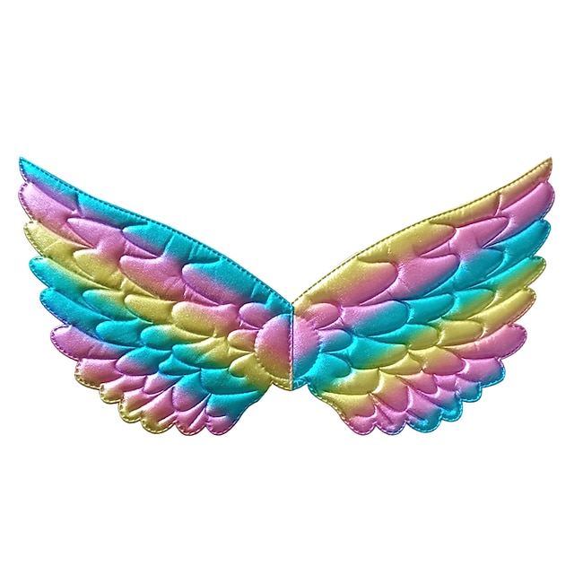  asas de unicórnio disfarce de filme para meninos e meninas cosplay cosplay asas de prata carnaval disfarce do dia das crianças