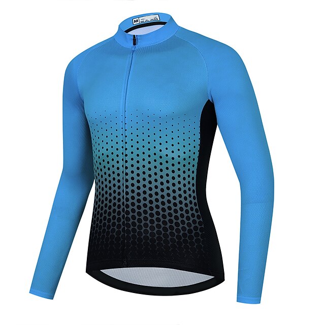 Sports & Outdoors Cycling | 21Grams Mens Long Sleeve Cycling Jersey Bike Top with 3 Rear Pockets Mountain Bike MTB Road Bike Cyc