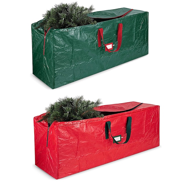 Christmas Tree Storage Bag Holiday Decoration Storage Bag Waterproof And Moisture-Proof Artificial Tree Storage Bag
