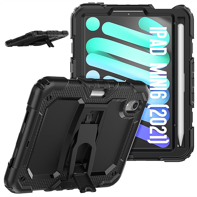 

Tablet Case Cover For Apple iPad 10.2'' 9th 8th 7th iPad Air 4th iPad Pro 12.9'' 5th iPad mini 6th Portable Shockproof Dustproof Solid Colored PC
