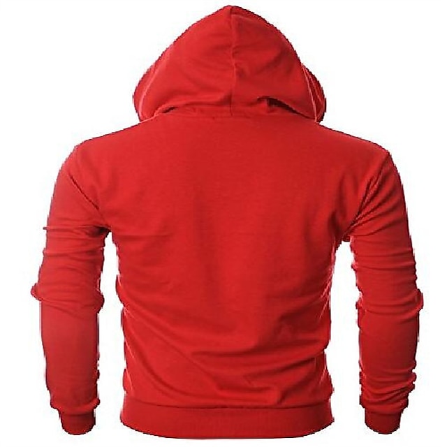 Mens Clothing Mens Hoodies & Sweatshirts | mens slim fit long sleeve lightweight one tone coverseam zip up hoodie with kanga poc