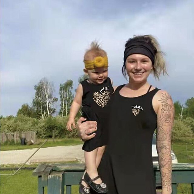 Mommy and Me Valentines Dresses Heart 