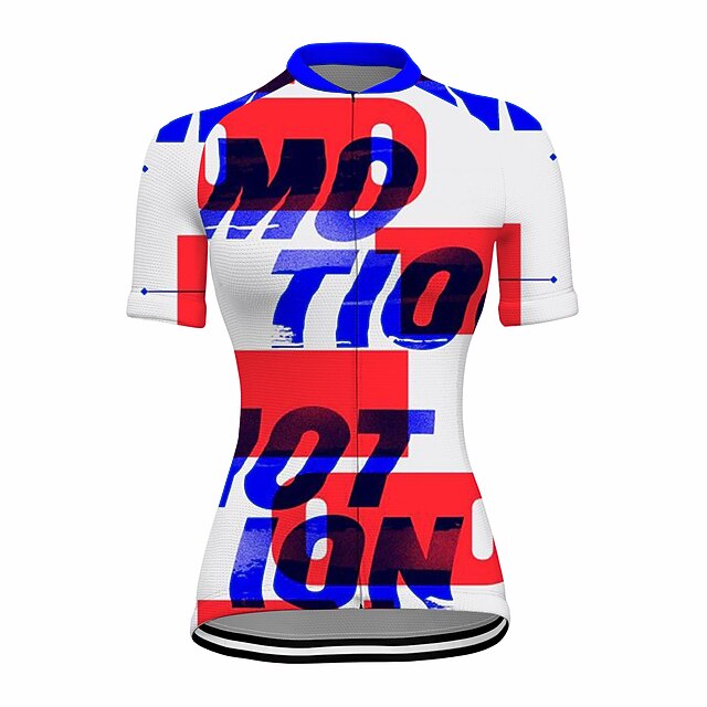 

21Grams Women's Short Sleeve Cycling Jersey Summer Spandex Red Bike Top Mountain Bike MTB Road Bike Cycling Quick Dry Moisture Wicking Sports Clothing Apparel / Stretchy / Athleisure