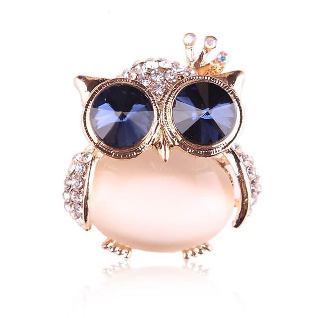 Shoes & Bags Fashion Accessories | Womens Brooches Classic Owl Stylish Simple Cartoon Trendy Cute Brooch Jewelry Cream Light Pin