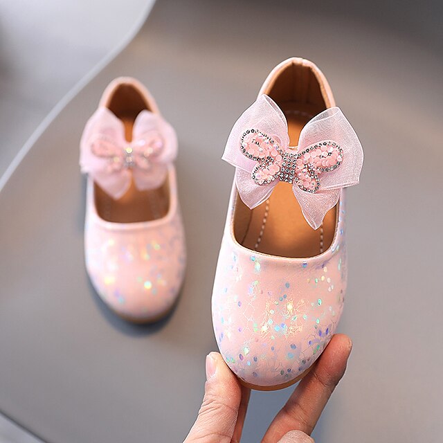 Shoes & Bags Kids Shoes | Girls Flats Daily Leather Portable Princess Shoes Little Kids(4-7ys) Toddler(2-4ys) Daily Outdoor Danc