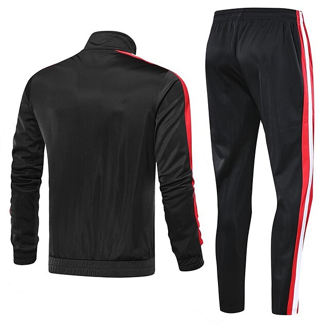 Sports & Outdoors Running, Jogging & Walking | Unisex 2 Piece Full Zip Tracksuit Sweatsuit Casual Athleisure 2pcs Long Sleeve Th