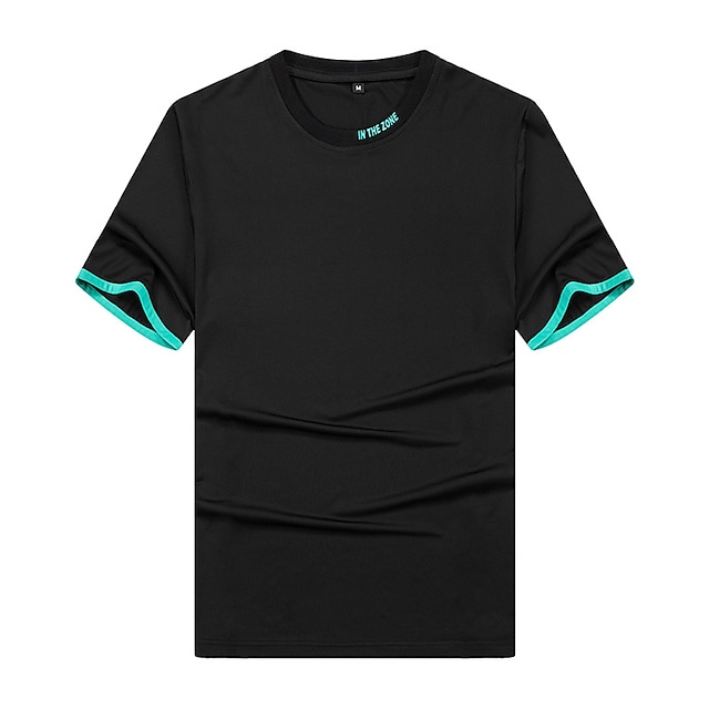 Sports & Outdoors Running, Jogging & Walking | Mens Running Shirt Tee Tshirt Top Athletic Summer Breathable Moisture Wicking Sof