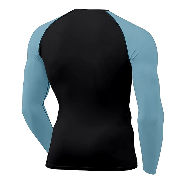 Sports & Outdoors Running, Jogging & Walking | 21Grams® Mens Long Sleeve Compression Shirt Running Shirt Top Athletic Athleisure