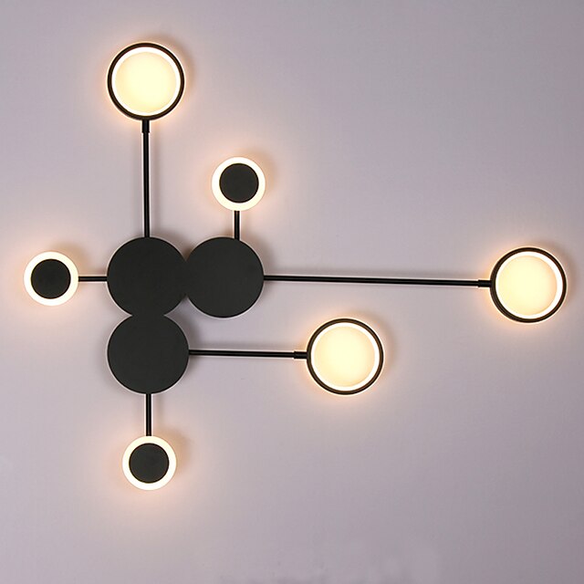  lightinthebox protezione degli occhi moderne applique da parete per interni camera da letto ufficio applique da parete in metallo ipx4 stile nordico 220-240v 5 w