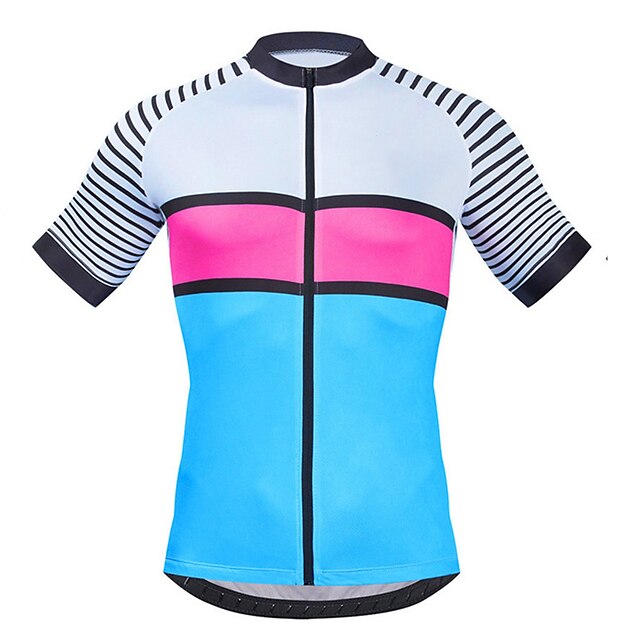 Sports & Outdoors Cycling | 21Grams Mens Short Sleeve Cycling Jersey Bike Top with 3 Rear Pockets Mountain Bike MTB Road Bike Cy