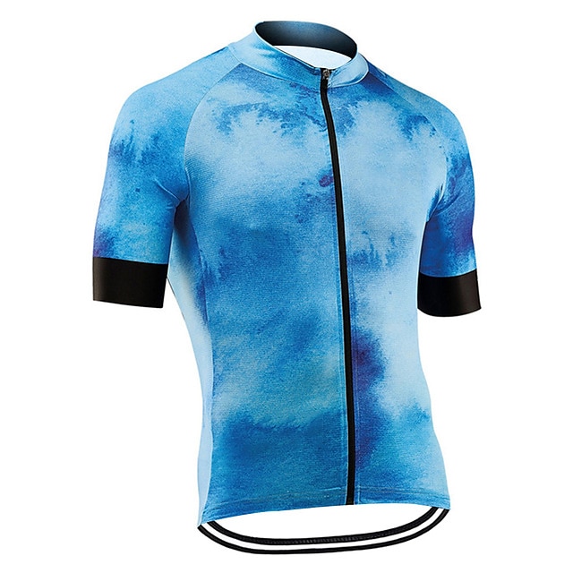 Sports & Outdoors Cycling | 21Grams Mens Short Sleeve Cycling Jersey Bike Top with 3 Rear Pockets Mountain Bike MTB Road Bike Cy