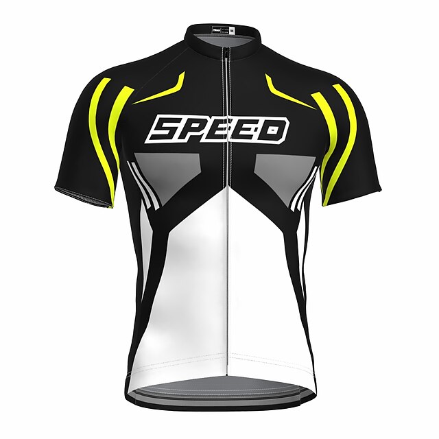 Sports & Outdoors Cycling | 21Grams Mens Short Sleeve Cycling Jersey Bike Top with 3 Rear Pockets Mountain Bike MTB Road Bike Cy